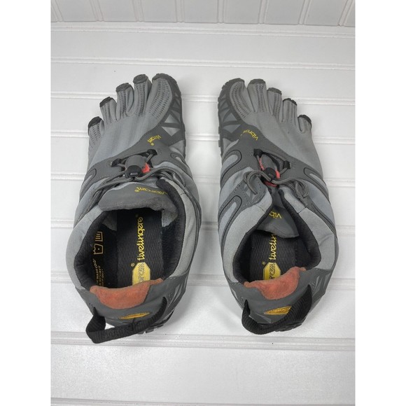 Vibram Run Five Fingers V Trail Size 7.5-8 EU 39 Gray & Orange - Picture 2 of 6